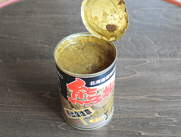 熊カレー缶詰