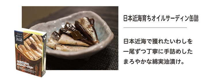 お歳暮D日本近海育ちオイルサーディン