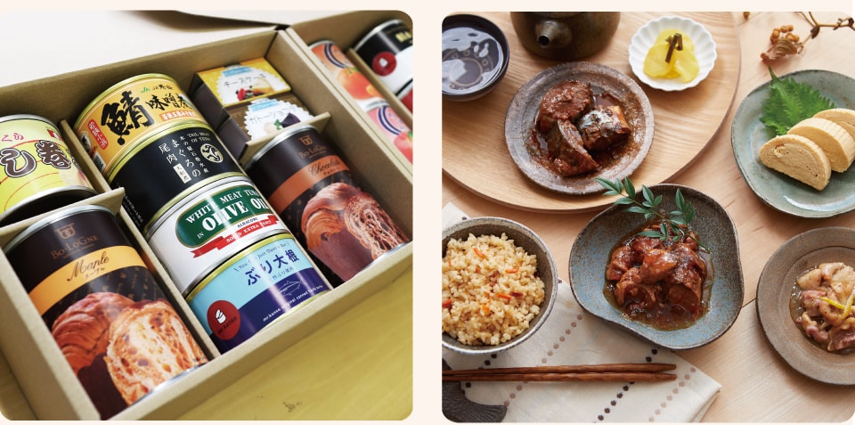 おいしい缶詰「たべたく」3日分セット