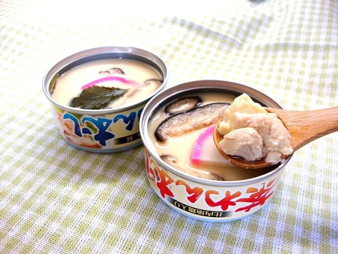 比内地鶏入り茶わん蒸し缶詰