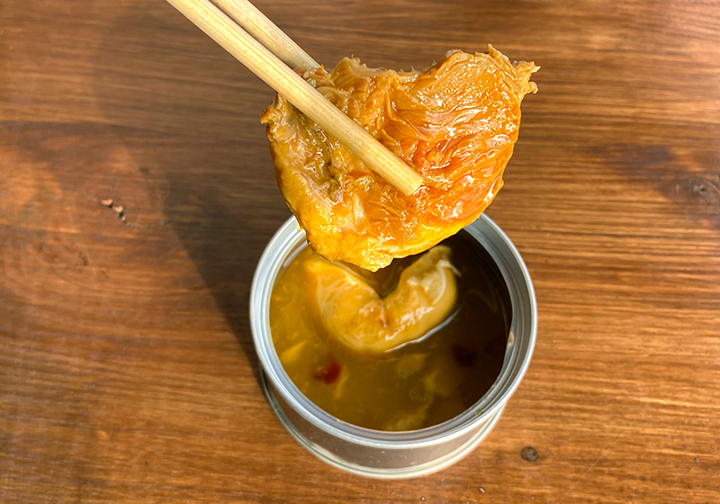 ホヤのアヒージョ缶詰
