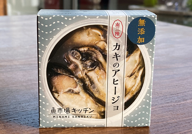 カキのアヒージョ缶詰